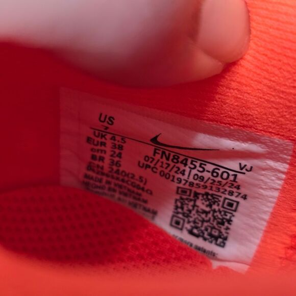 Nike Zoom Fly 6 Bright Crimson Lime Blast Running Shoes LE FN8455-601 Women’s 7 - Picture 16 of 16